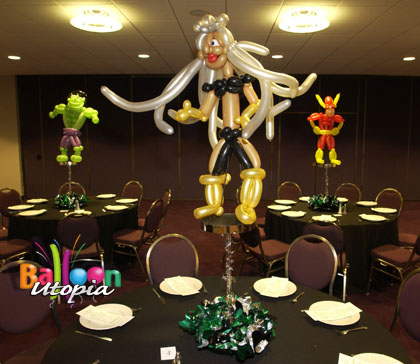 Super Hero Theme Bar Mitzvah 