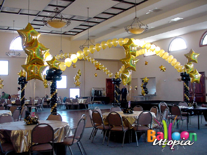 Black and Gold Dancefloor 