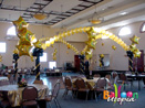 Black and Gold Dancefloor 