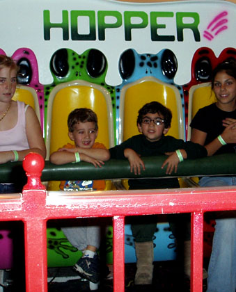 Shor and Daniel have fun