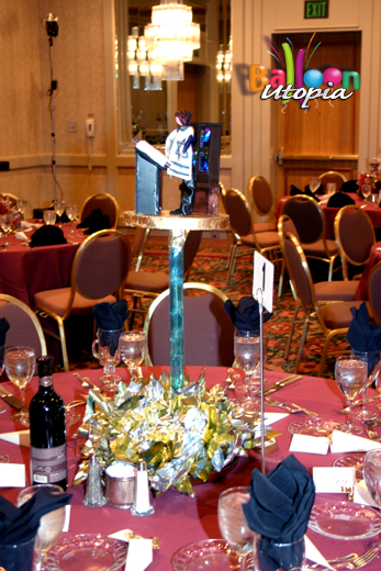 Aron H' Kodesh w/ Water Column Full Centerpiece 