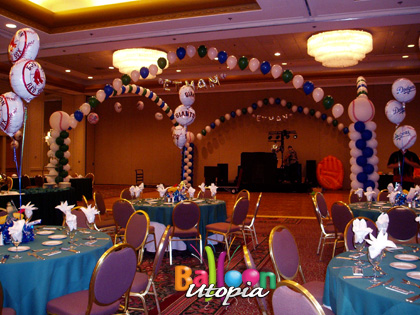 Baseball Theme Dancefloor  